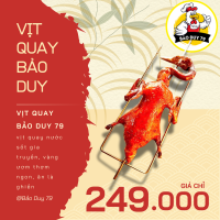 VỊT QUAY NGUYÊN CON