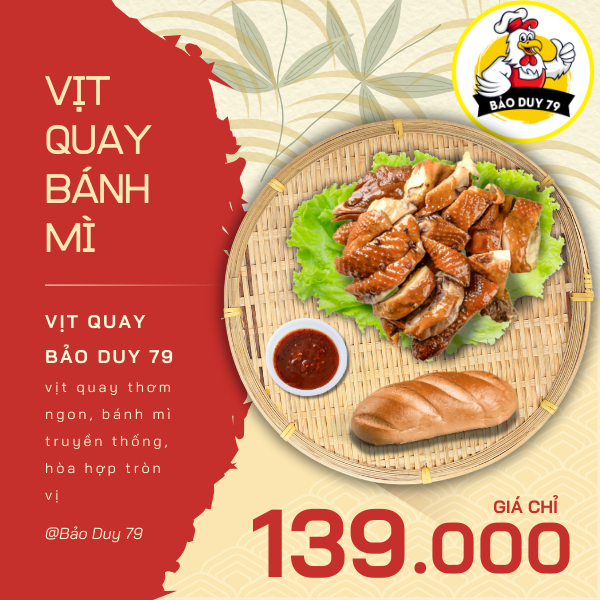 COMBO VỊT CỎ BÁNH MÌ