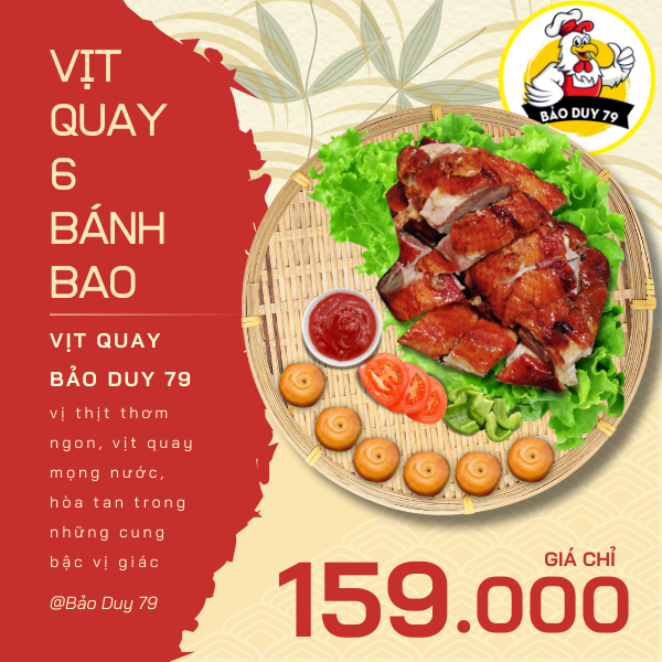 VỊT CỎ 6 BÁNH BAO